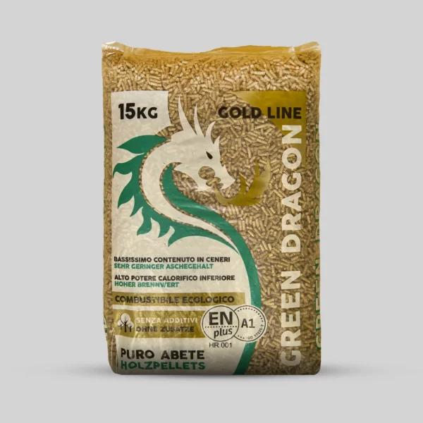 Pellet Green Dragon Gold certificato ENplus® A1