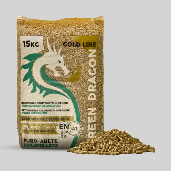 Pellet Green Dragon Gold certificato ENplus® A1 - immagine 2